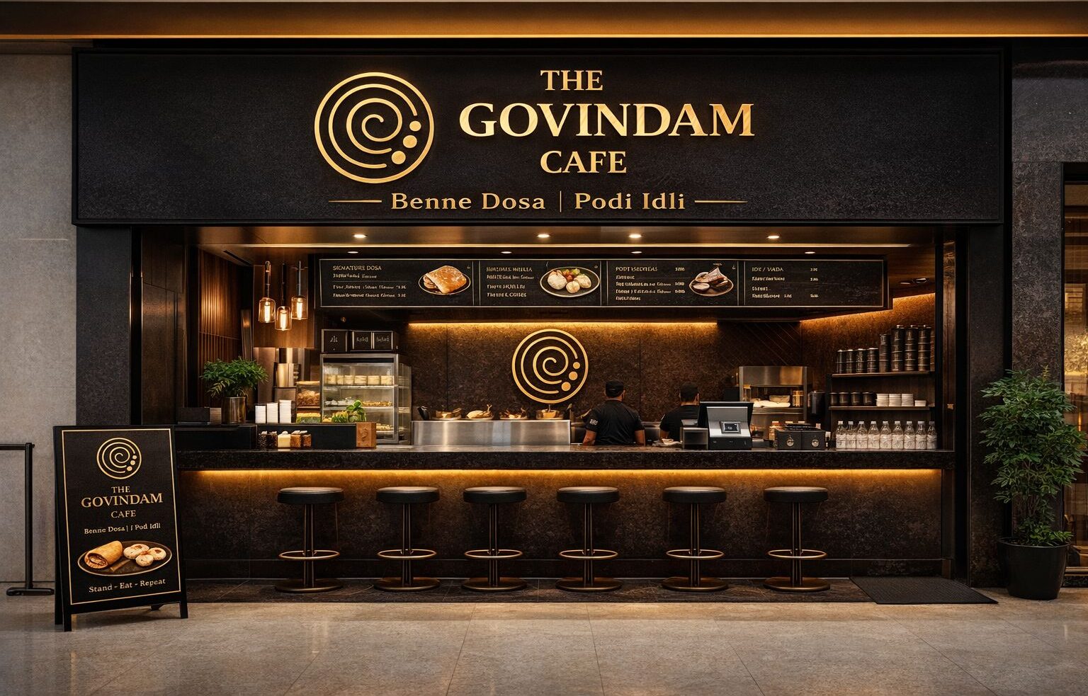 The Govindam Cafe outlet in Thane